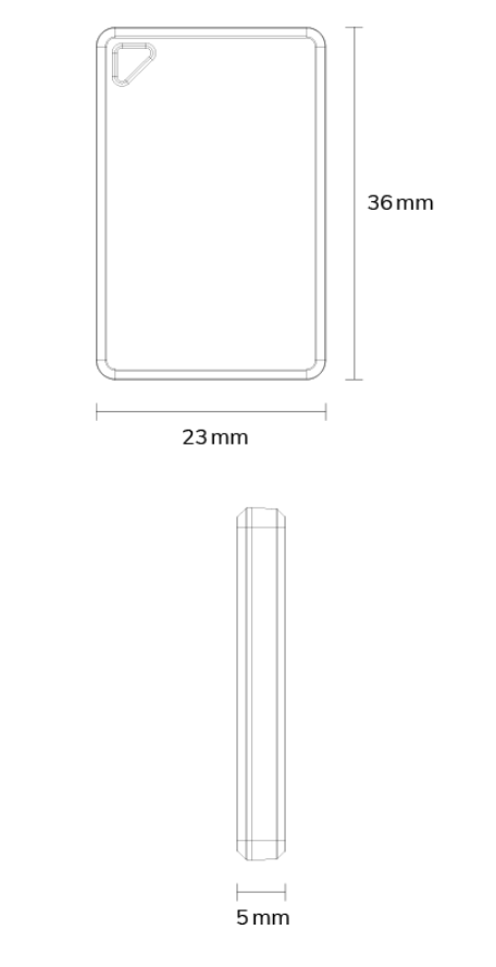 E8S 便攜型標(biāo)簽尺寸圖