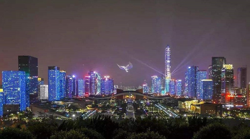 深圳燈光秀采用什么無線通訊技術(shù)？